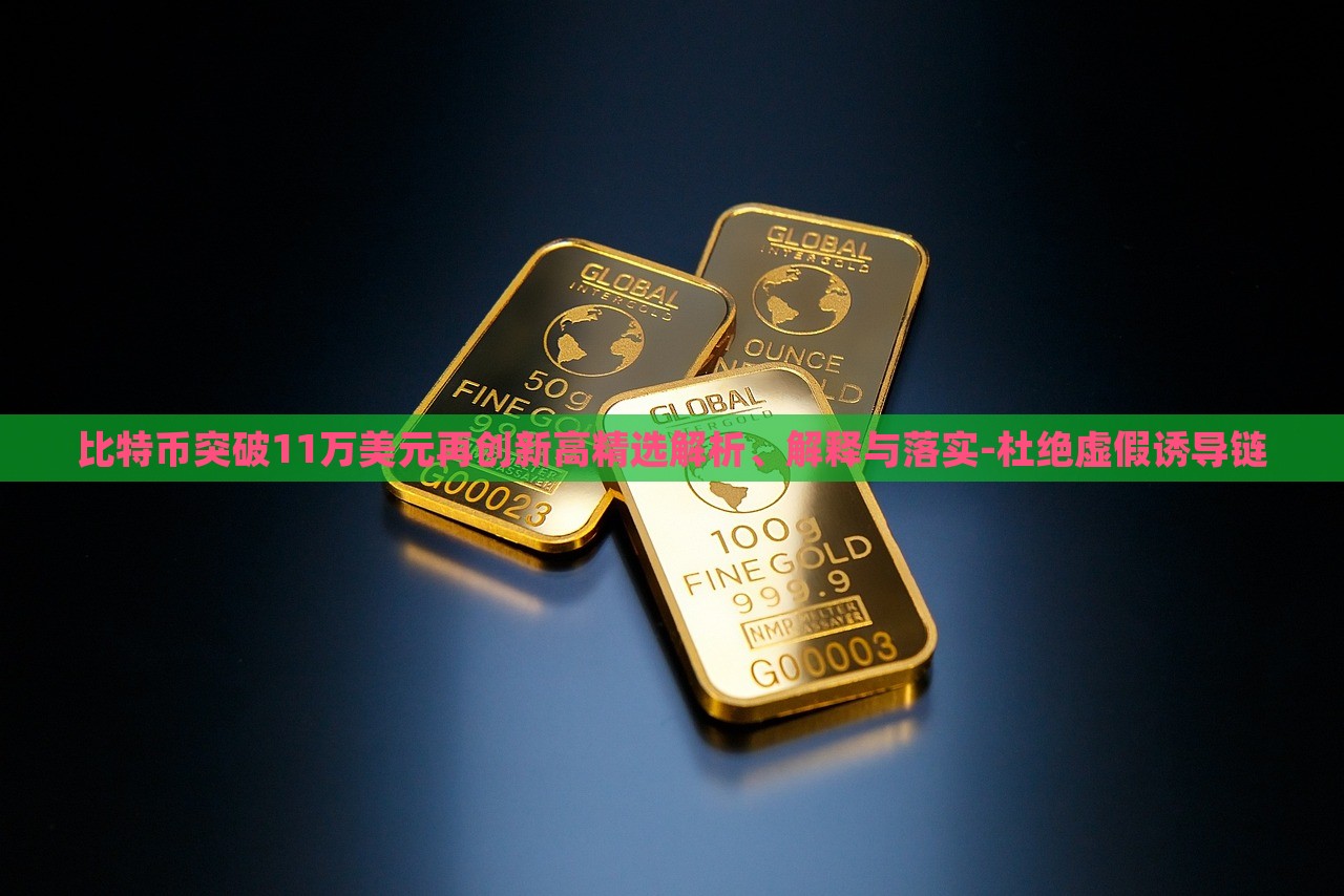 比特币突破11万美元再创新高精选解析、解释与落实-杜绝虚假诱导链